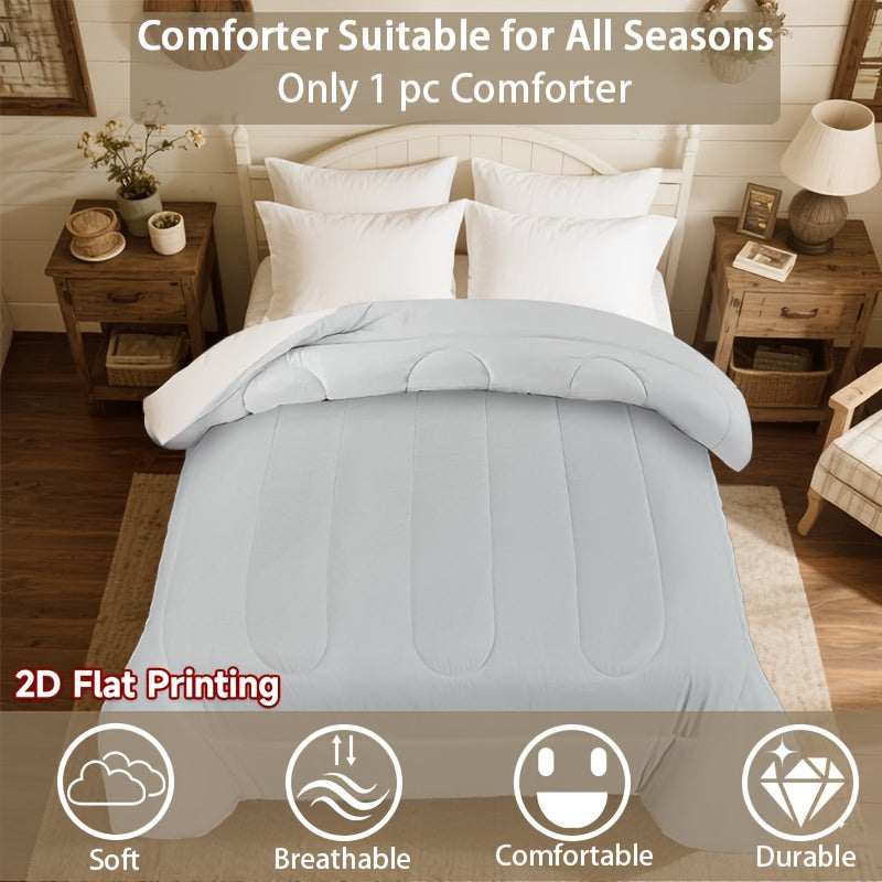 Couette légère toutes saisons en polyester, 9 tailles au choix — vue 11