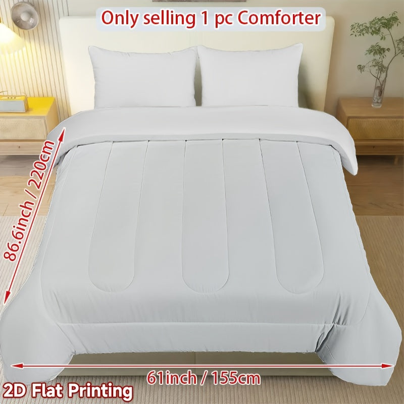 Couette légère toutes saisons en polyester, 9 tailles au choix — vue 12