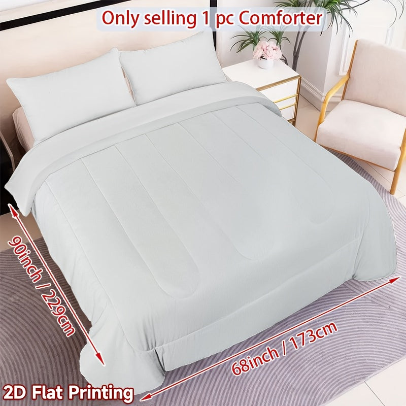 Couette légère toutes saisons en polyester, 9 tailles au choix — vue 3