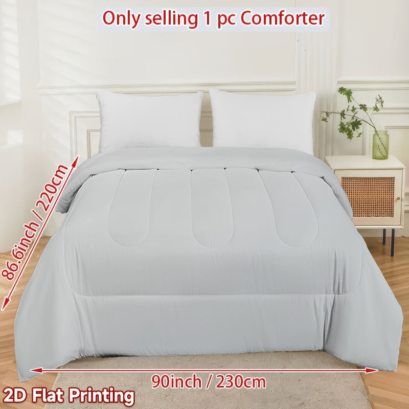 Couette légère toutes saisons en polyester, 9 tailles au choix — vue 8