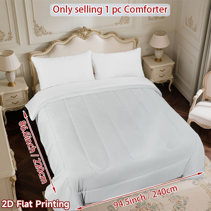 Couette légère toutes saisons en polyester, 9 tailles au choix — vue 9