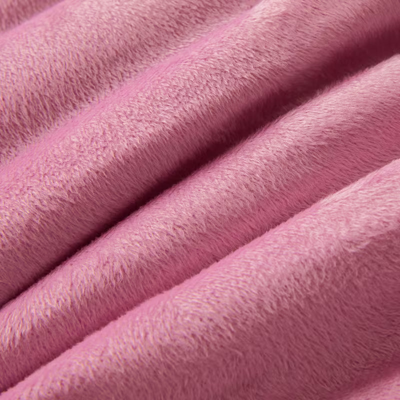 Couette d'hiver épaisse en velours de lait double face