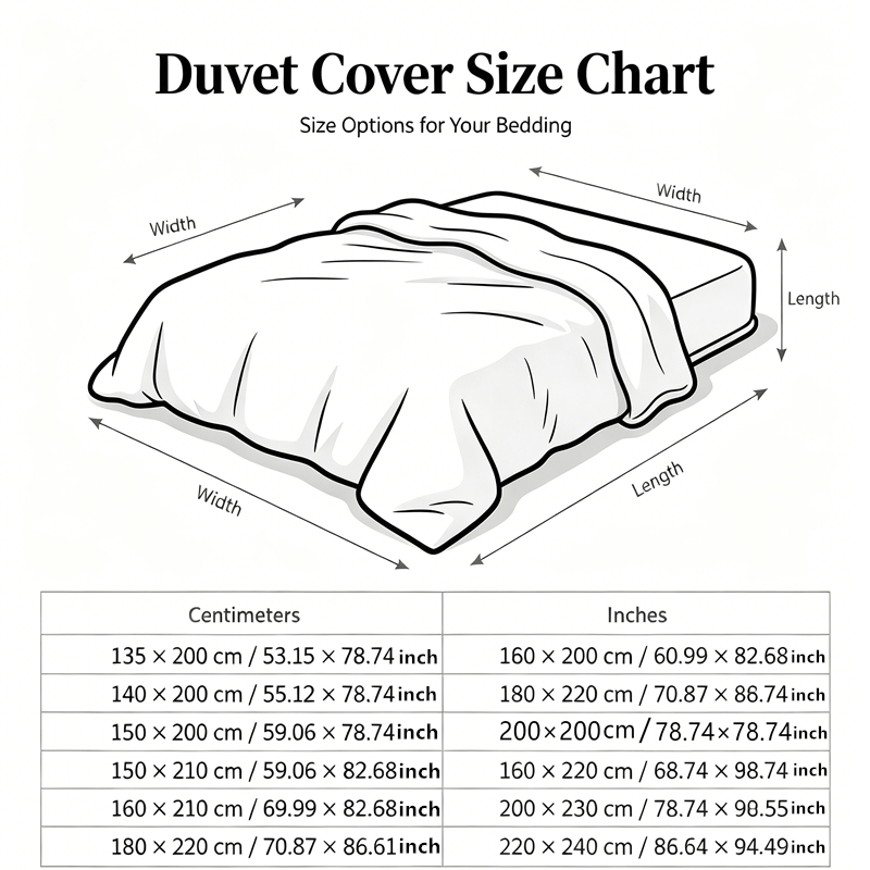 Housse de couette réversible en coton gris uni, revers bleu