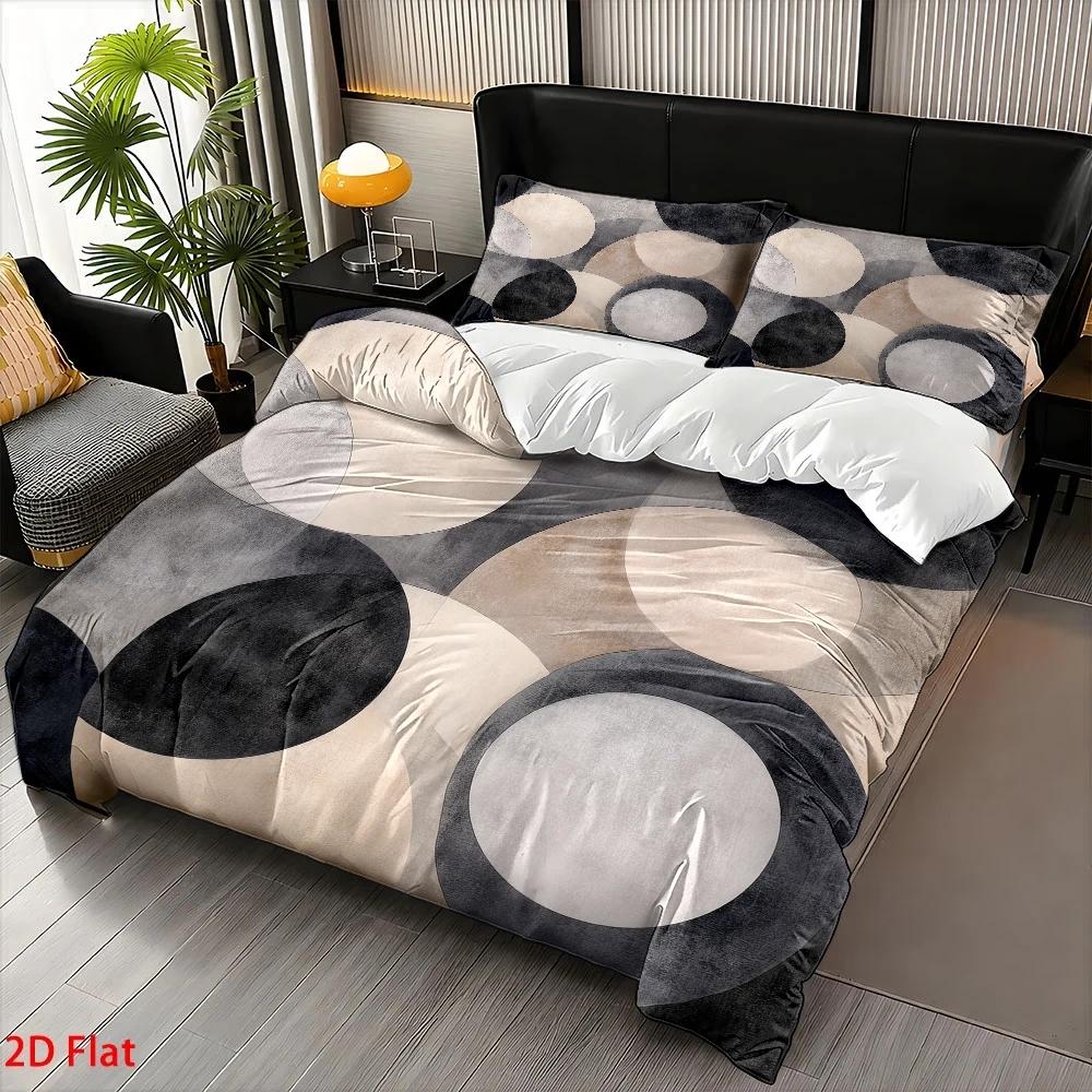 Housse de couette à disques superposés