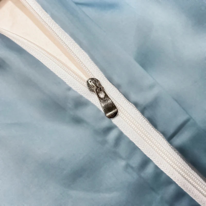 Housse de couette en pure soie de mûrier, douze teintes