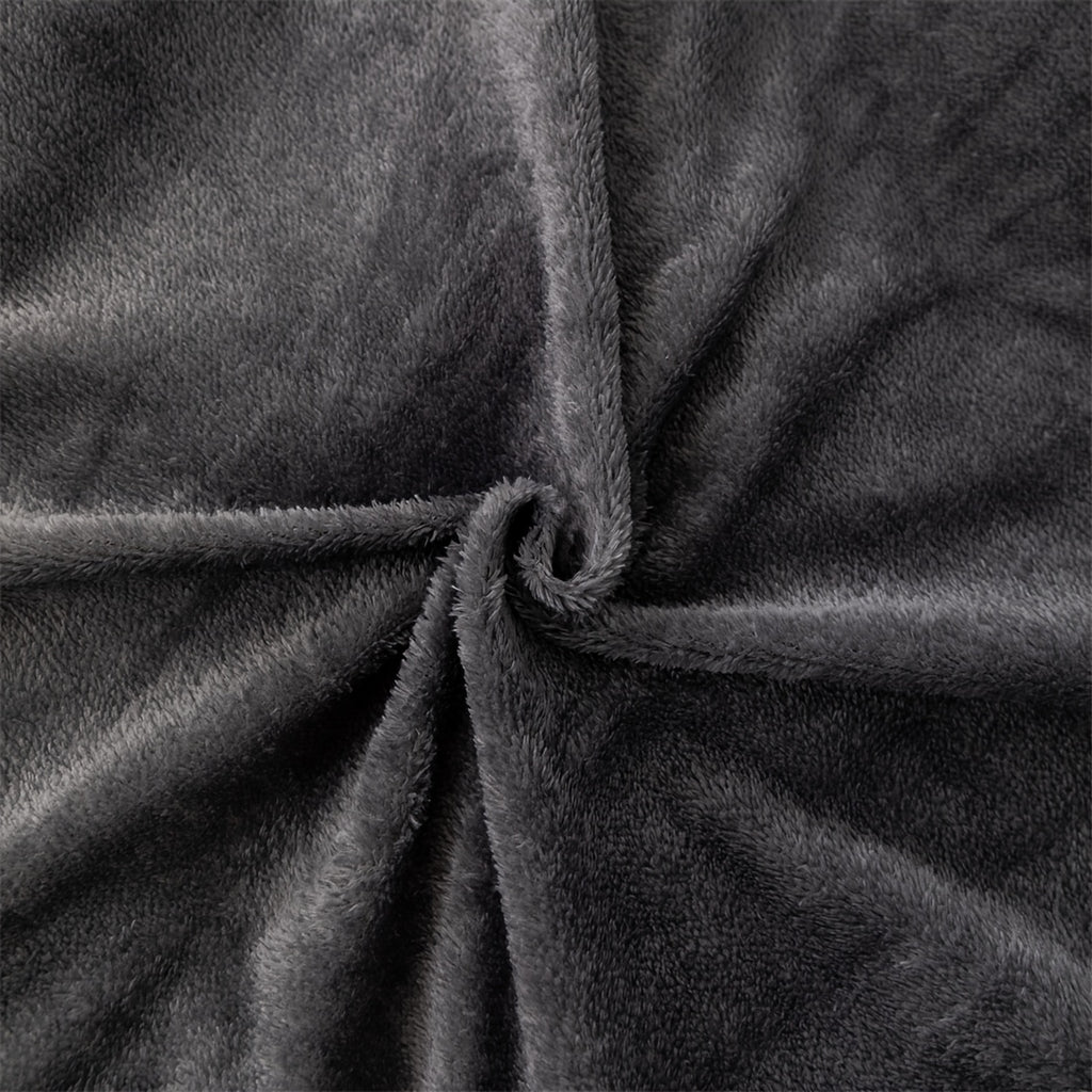 Housse de couette velours de lait épais, cinq teintes sombres
