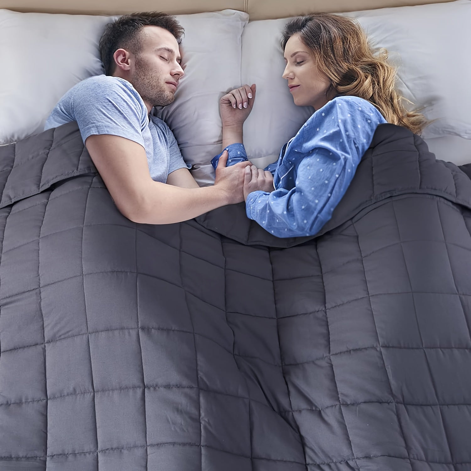 Couverture leste pour adultes 2032 cm x 22098 cm 907 kg couverture leste respirante taille King pour le sommeil toutes saisons parfaite pour 86189525 kg couverture lourde en microfibre avec perles de verre de qualit suprieure petite poche c