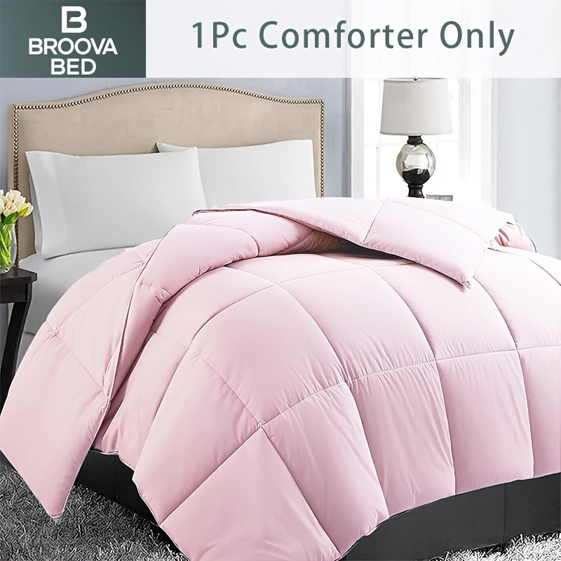 1 pc couette matelasse douce taille queen reversible avec pattes dangle toute saison hiver t chaude et moelleuse polyester nettoyage  sec uniquement