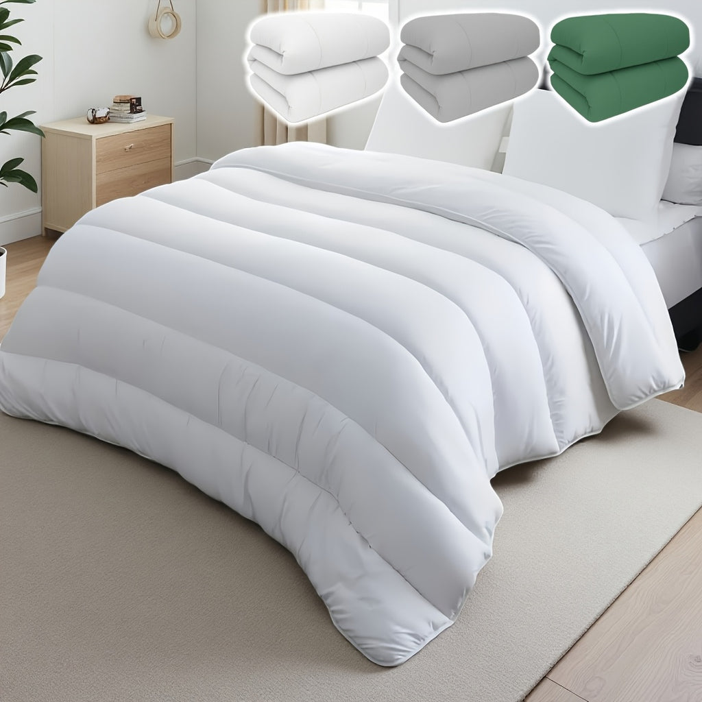 Couette 4 saisons couette pour toute lanne couverture moelleuse particulirement duveteuse et lavable en machine 1 pice