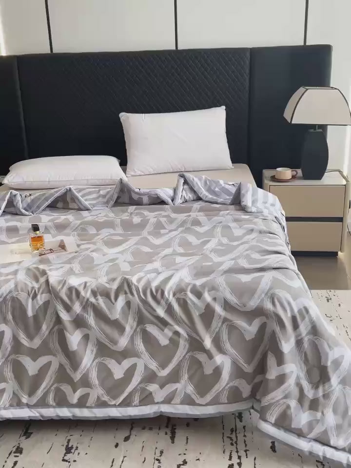 1 couverture matelasse fine et douce motif cur adapte  toutes les saisons douce pour la peau et confortable couverture lgre dt literie pour lit simple ou double dcorative pour htels et chambres  coucher  domicile